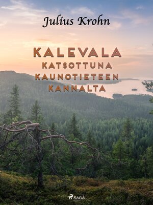 cover image of Kalevala katsottuna kaunotieteen kannalta